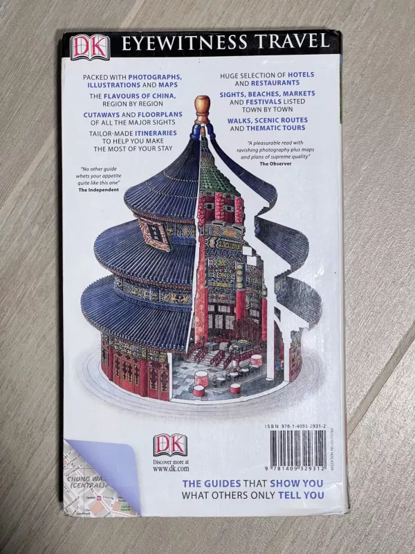 DK Eyewitness Travel China - DK Eyewitness, knyga 3