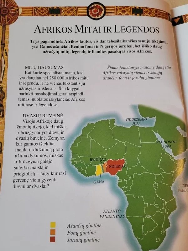 Afrikos mitai ir legendos - Philip Ardagh, knyga 5