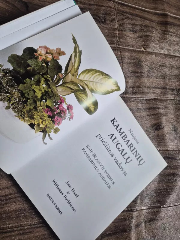 Kambarinių augalų priežiūros vadovas - Jane Bland, knyga 3