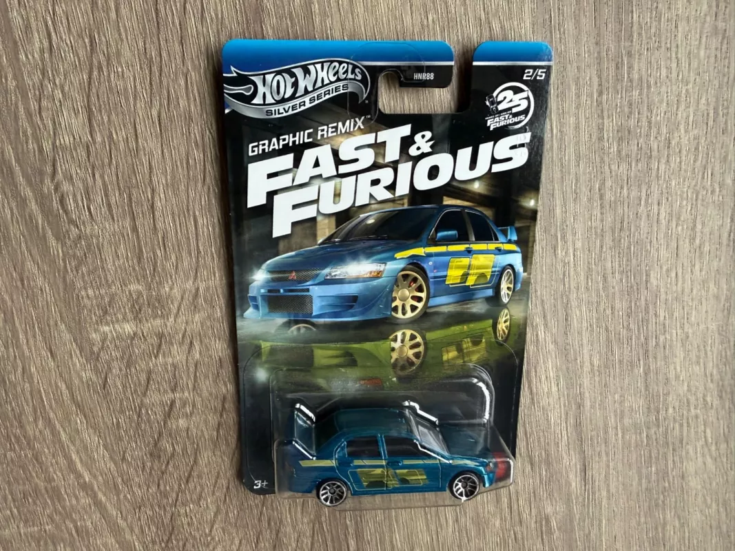 Mitsubishi Lancer Evolution VII Fast & Furious Hot Wheels - , namai ir interjeras 5