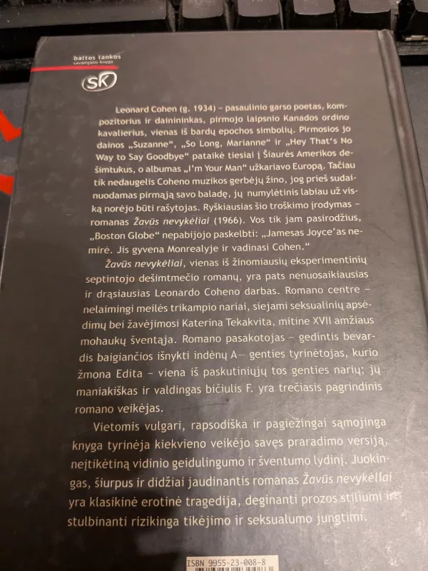 Žavūs nevykėliai - Cohen Leonard, knyga 3