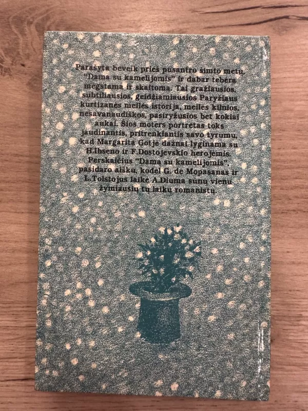 Dama su kamelijomis - Aleksandras Diuma sūnus, knyga 5