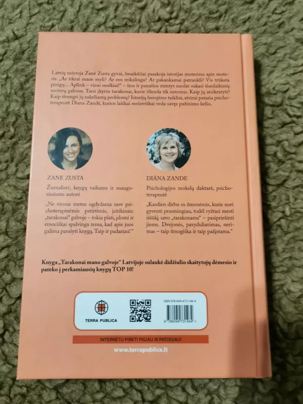 Tarakonai mano galvoje - Zane Zustra, knyga 4