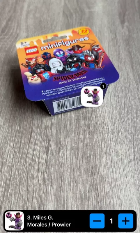 Lego Minifigures Spider-Man Miles G.Morales Prowler 71050 - , stalo žaidimas 4