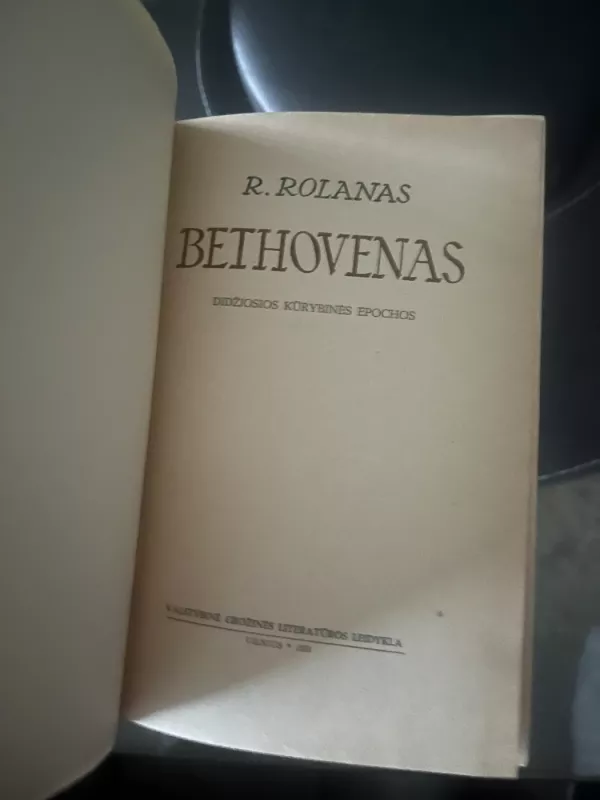Bethovenas - Romenas Rolanas, knyga 4