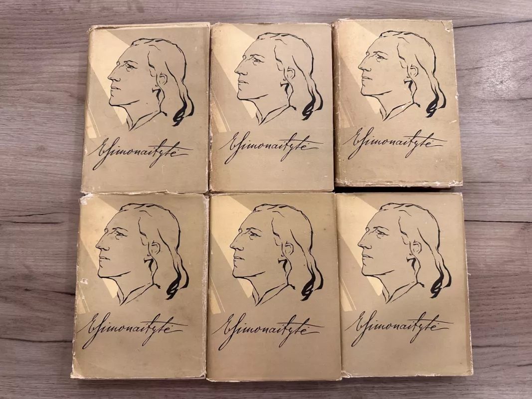 Raštai 1-6 tomai - Ieva Simonaitytė, knyga 2