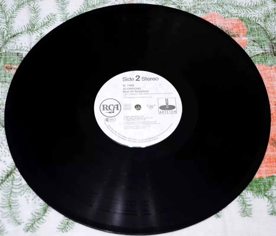 BEST OF SCORPIONS. - SKORPIONS, plokštelė 4