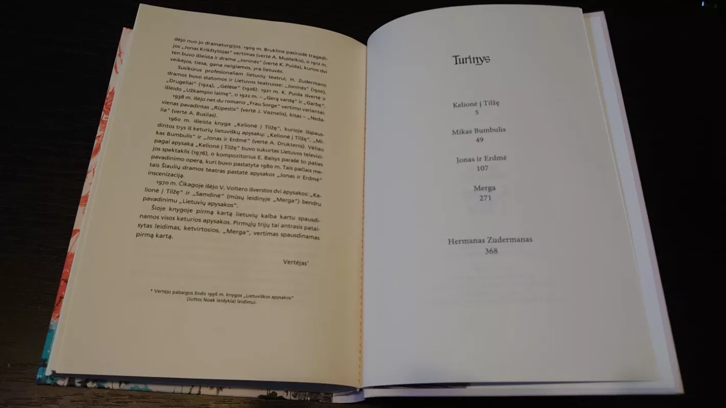 Kelionė į Tilžę - Hermann Sudermann, knyga 3