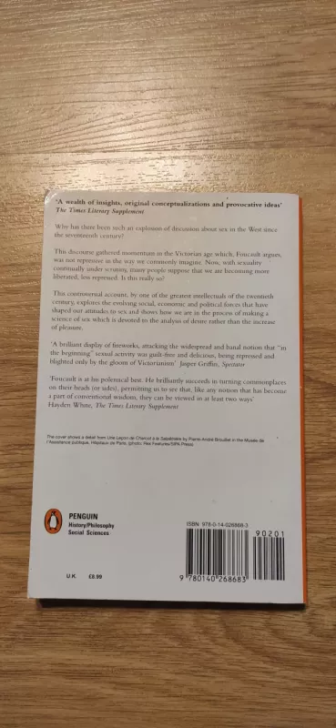 The Will to Knowledge: The History of Sexuality, Volume 1 - Michel Foucault, knyga 3