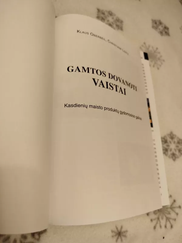 Gamtos dovanoti vaistai - Klaus Oberbeil, knyga 3