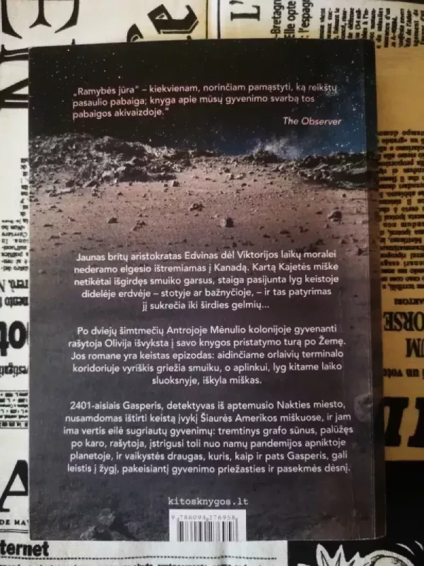 Ramybės jūra - Emily St. John Mandel, knyga 3