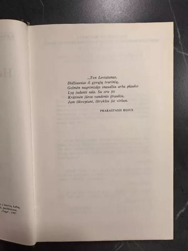 Mobi Dikas, arba banginis - Hermanas Melvilis, knyga 5