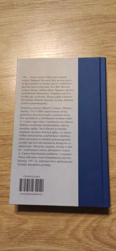 Maras - Albert Camus, knyga 3