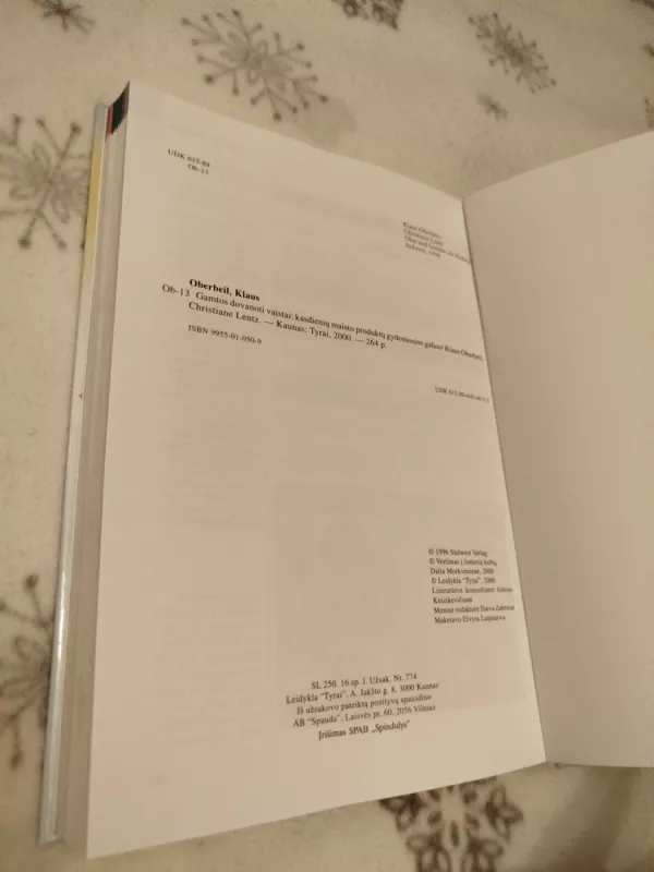 Gamtos dovanoti vaistai - Klaus Oberbeil, knyga 5