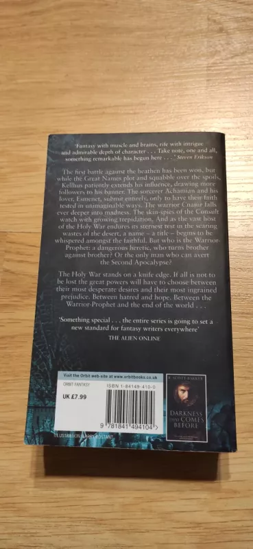 The Prince of Nothing: The Warrior Prophet - R. Skot Beker (R. Scott Bakker), knyga 3