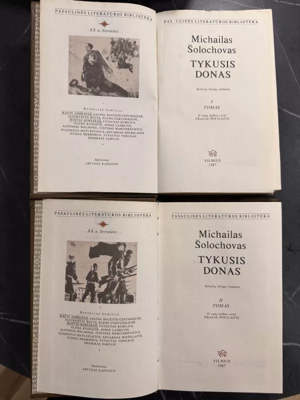 Tykusis Donas 2 tomai - Michailas Šolochovas, knyga 4