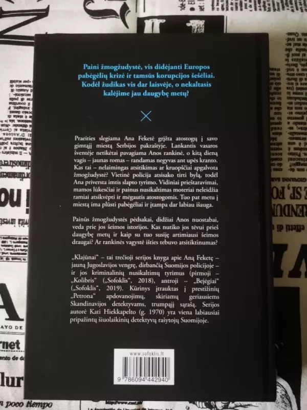 Kolibris. Bejėgiai. Klajūnai - Kati Hiekkapelto, knyga 6