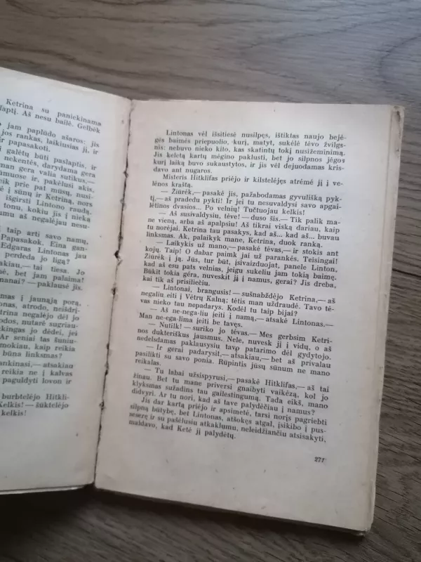 Vėtrų kalnas - Bronte Emily, knyga 6