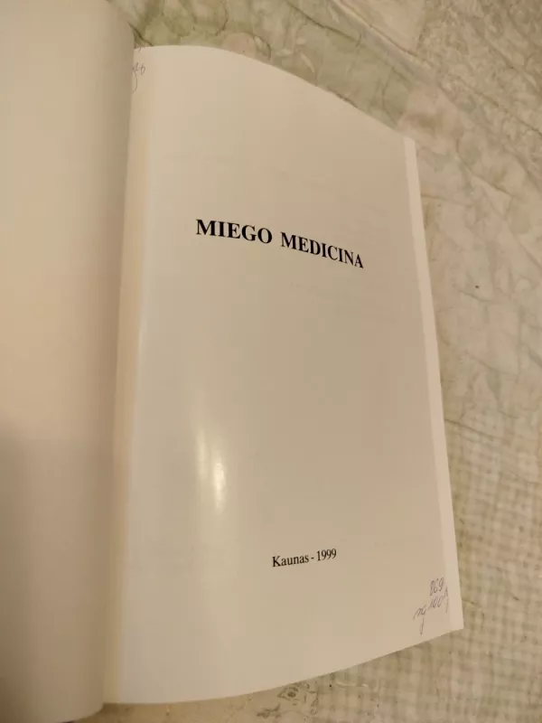 Miego medicina - Vanda Liesienė, knyga 3