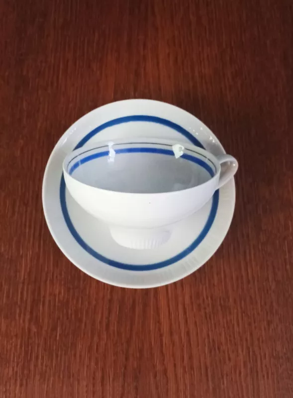 Puodelis su lėkštute, 200ml, Weisswasser - , namai ir interjeras 4