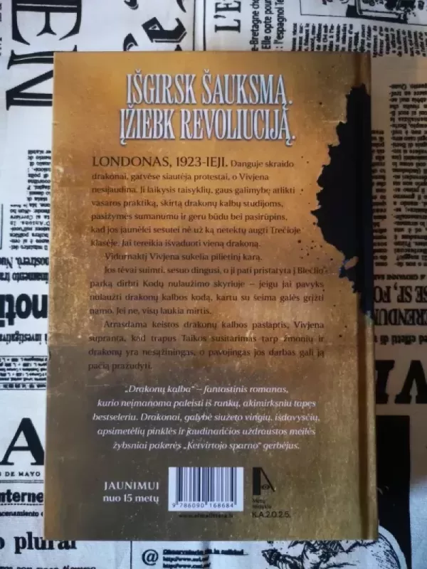 Drakonų kalba - S. F. Williamson, knyga 3