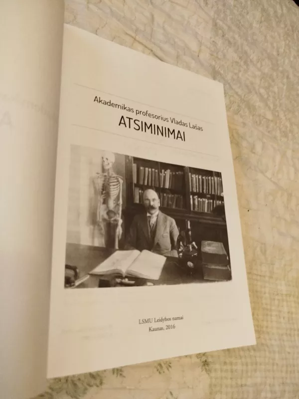 Akademikas profesorius Vladas Lašas Atsiminimai - Liudvikas Lašas, knyga 3