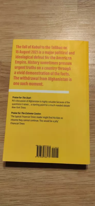 The Forty-Year War in Afghanistan: A Chronicle Foretold - Tariq Ali, knyga 3