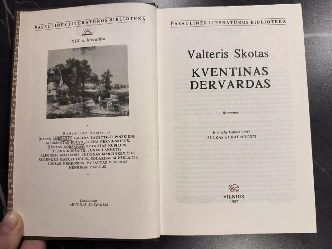 Kventinas Dervardas - Valteris Skotas, knyga 4