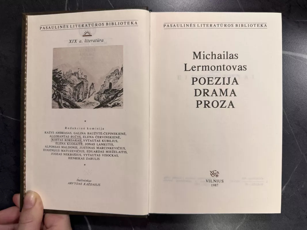 Poezija. Drama. Proza - Michailas Lermontovas, knyga 4