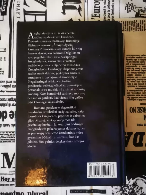 Žmogžudysčių kambarys - P. D. James, knyga 3