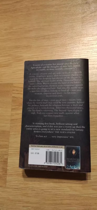 The Prince of Nothing: The Darkness that Comes Before - R. Skot Beker (R. Scott Bakker), knyga 3