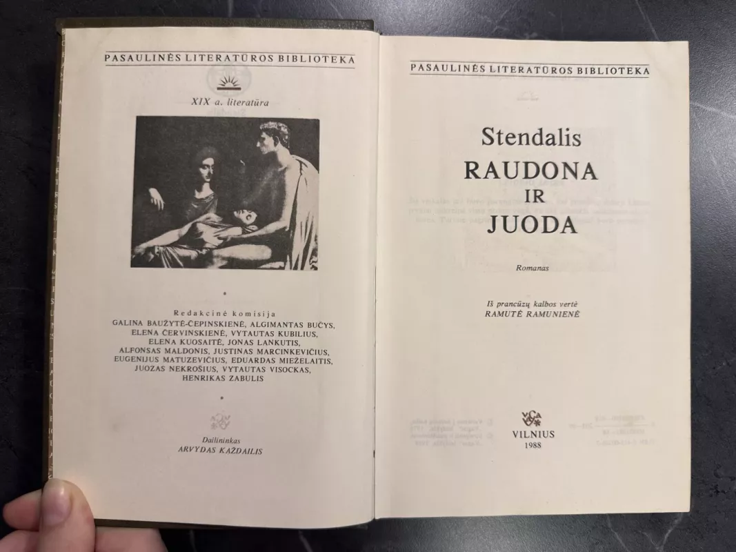 Raudona ir juoda - Stendalis, knyga 4