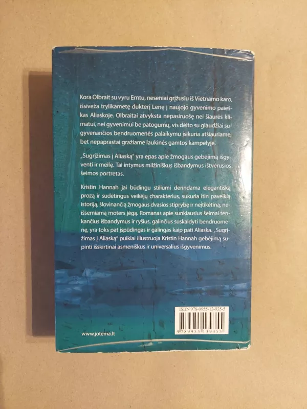 Sugrįžimas į Aliaską - Kristin Hannah, knyga 3