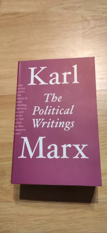 Karl Marx: The Political Writings - Karl Marx, knyga 2