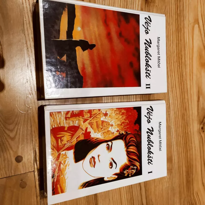 Vėjo nublokšti 1,2 dalys - Margaret Mitčel, knyga 3