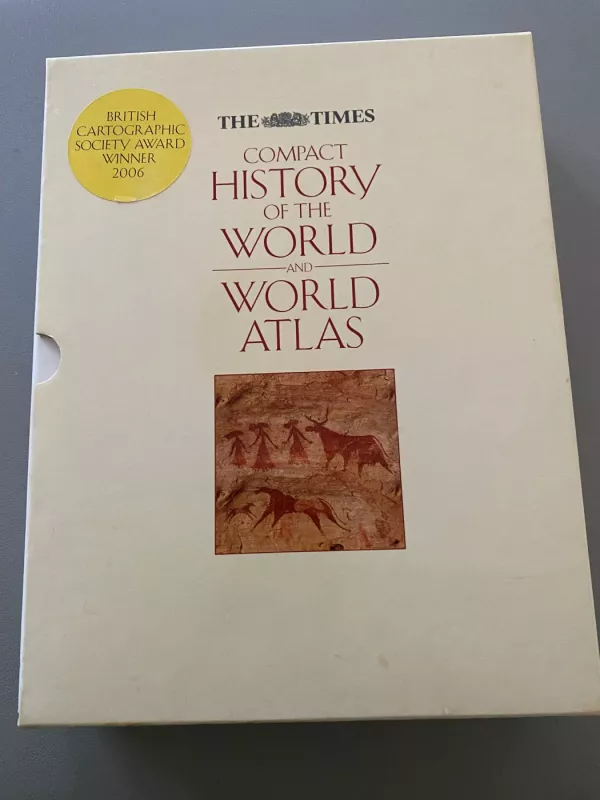Compact History of the World and World Atlas - The Times, knyga 2