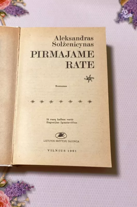 Pirmajame rate - Aleksandras Solženicynas, knyga 3