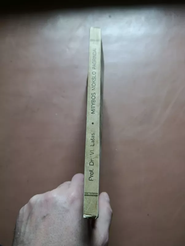 Mitybos mokslo pagrindai - V. Lašas, knyga 3