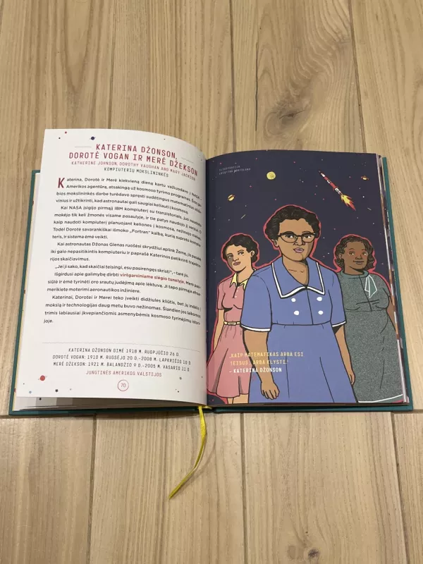 Vakaro istorijos mergaitėms maištininkėms. Šimtas pasakojimų apie išskirtines moteris. 2 dalis - Elena Favilli, Franceska Cavallo, knyga 3