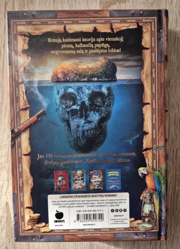 Lobiu sala - Robert Luis Stevenson, knyga 3