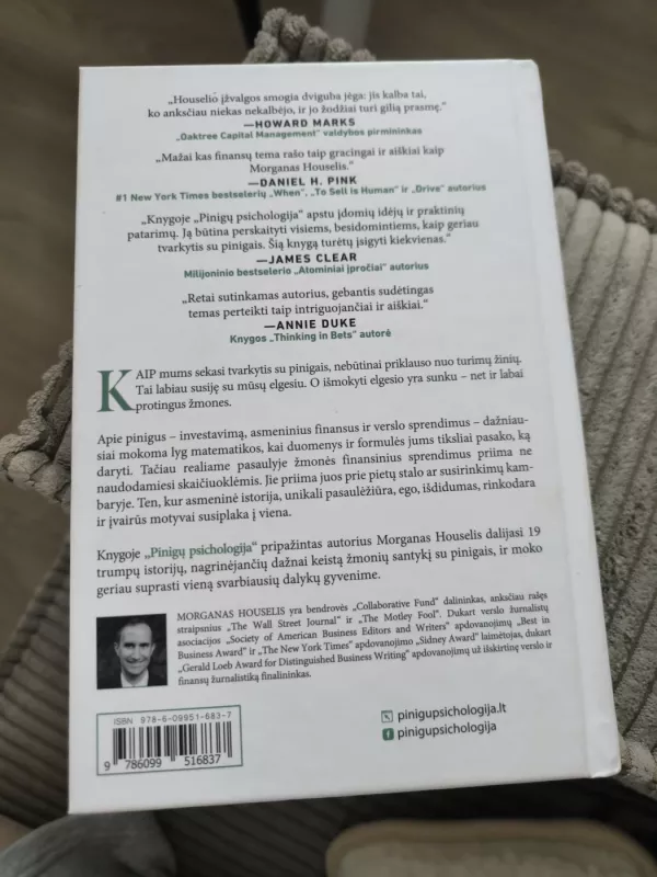 Pinigų psichologija: amžinos pamokos apie turtą, godumą ir laimę - Morgan Housel, knyga 3