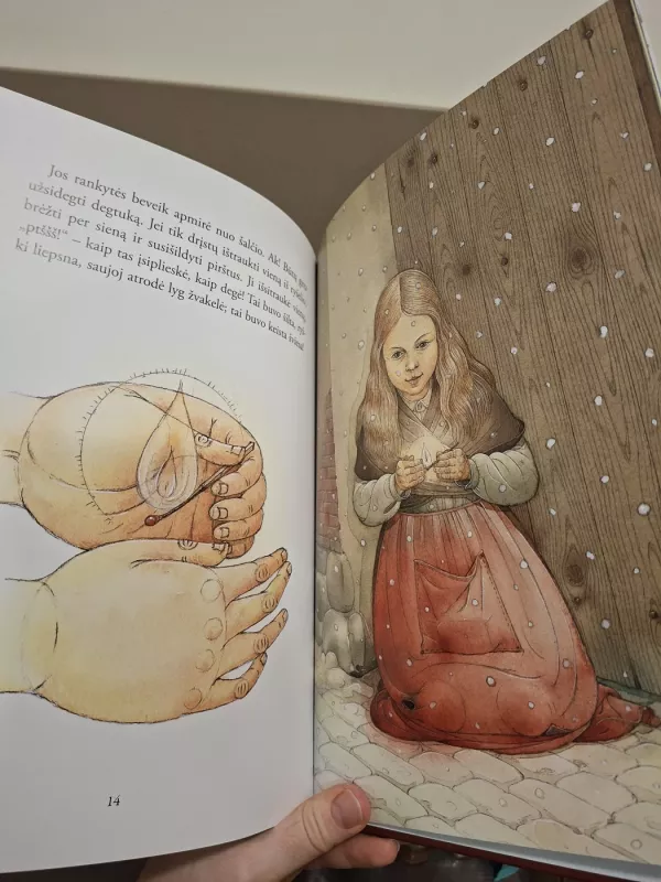 Mergaitė su degtukais Hans Christian Andersen - Hans Christian Andersen., knyga 3