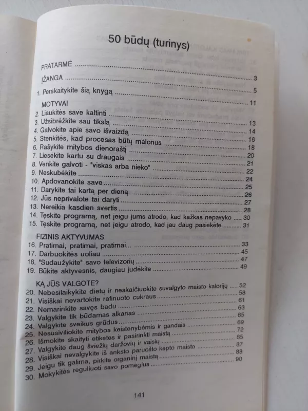 50 būdų suliesėti be bado dietos - Paulas G. Varnas, knyga 4