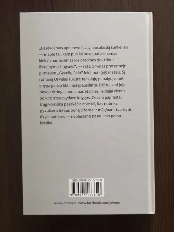 Gyvulių ūkis - George Orwell, knyga 3