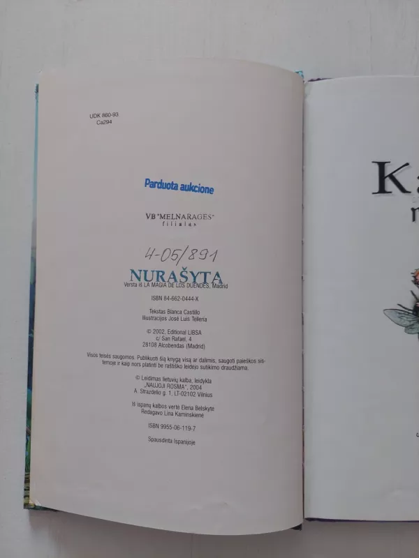 Kaukų magija - Blanca Castillo, knyga 3