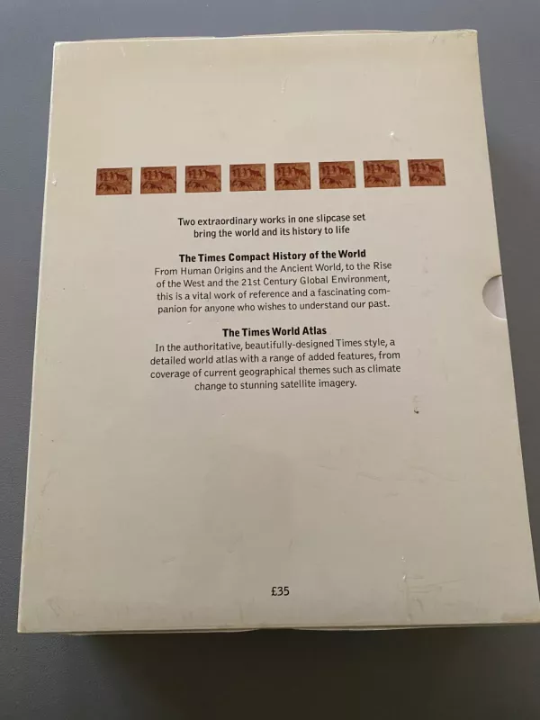 Compact History of the World and World Atlas - The Times, knyga 3