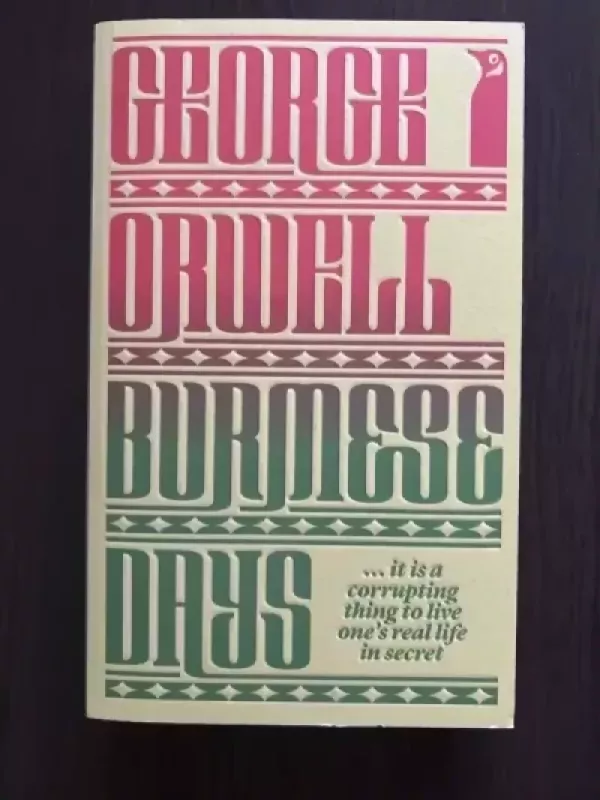 Burmese Days - George Orwell, knyga 2