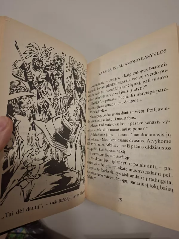 Karaliaus Saliamono Kasyklos Iliustruota Didžioji Klasika ( 34) - Raideris Hagardas, knyga 4