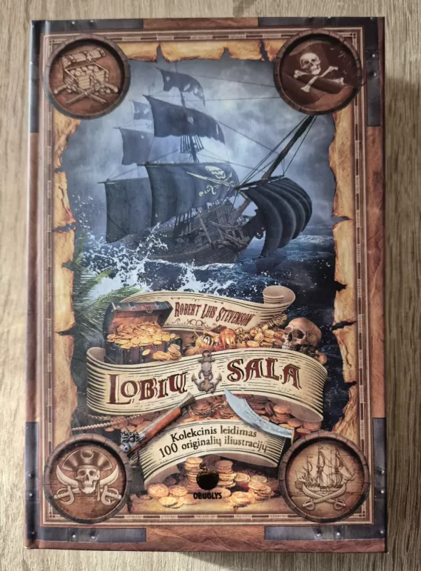 Lobiu sala - Robert Luis Stevenson, knyga 2