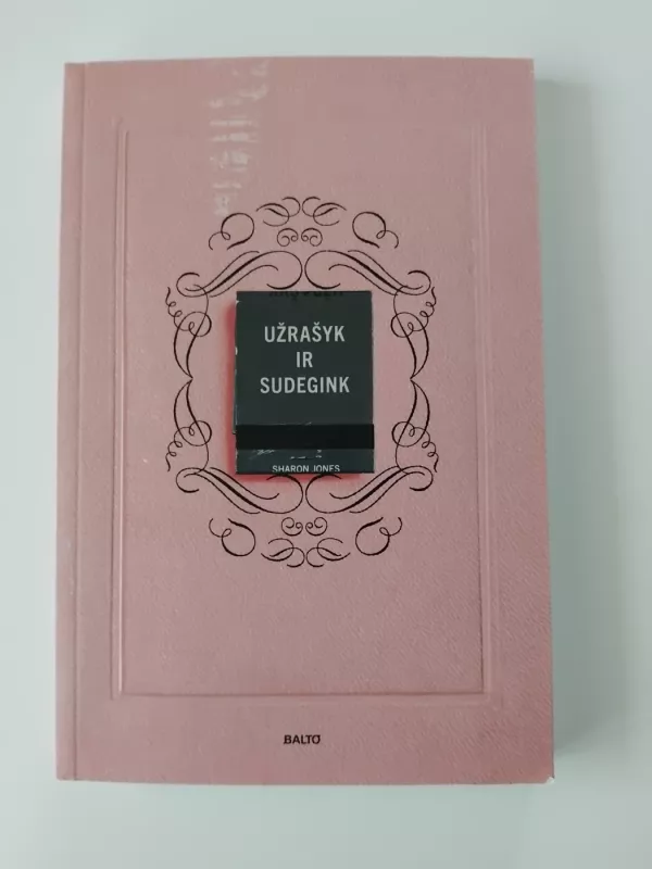 UŽRAŠYK IR SUDEGINK. Savęs pažinimo dienoraštis - Sharon Jones, knyga 2
